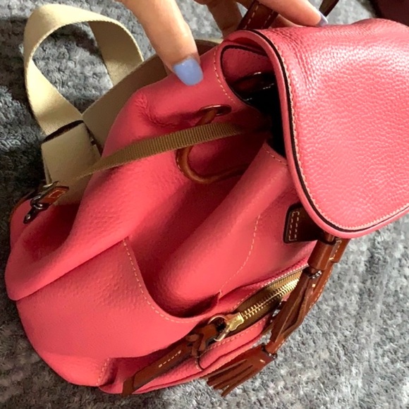 Dooney & Bourke Coral Leather Backpack medium - Picture 3 of 5